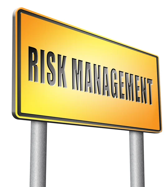Seguro de gestión de riesgos — Foto de Stock