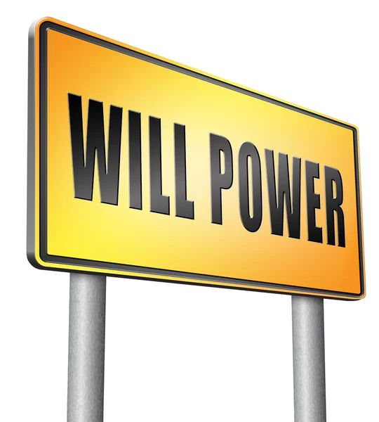 Will power of the mind — Stock Photo, Image