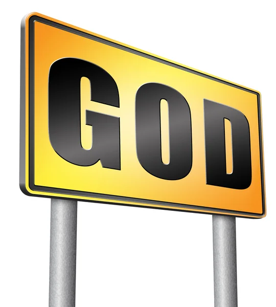 God and salvation search road — Stock Photo, Image