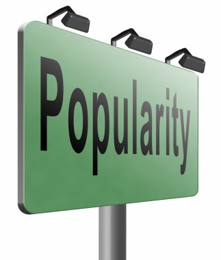 Popülerlik şöhret ve ünlü 