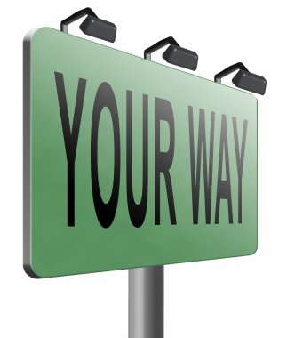 senin yol ya da hiçbir şekilde almak