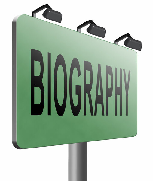 биография или биографическое резюме
