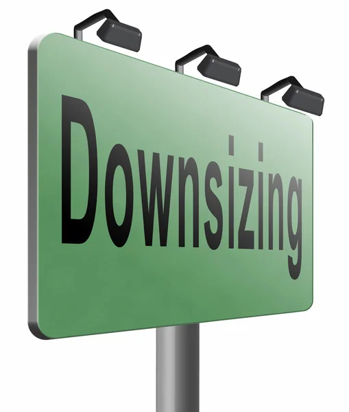 Downsizing firing workers jobs — Stock Photo, Image