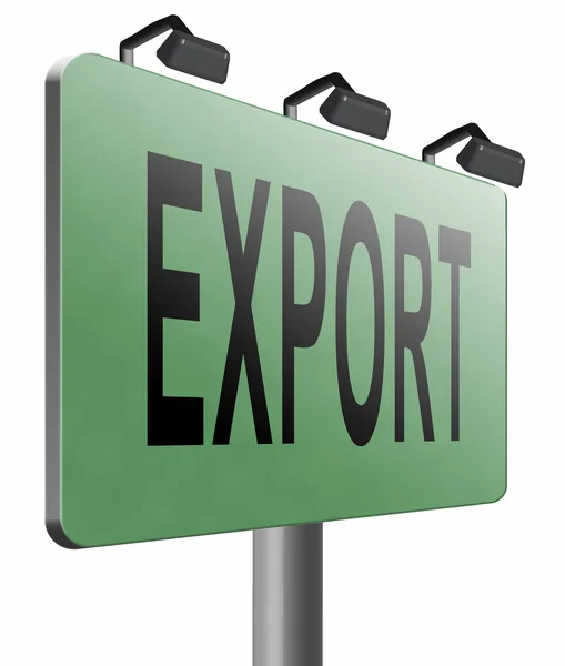 Export international freight transportation — Stock Photo, Image