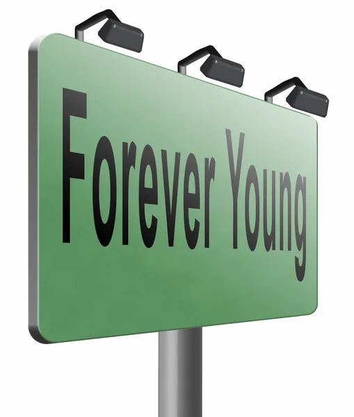 Forever young eternal youth — Stock Photo, Image