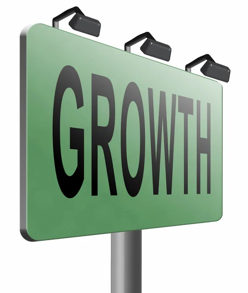 Growth in stock market or business — Stock Photo, Image