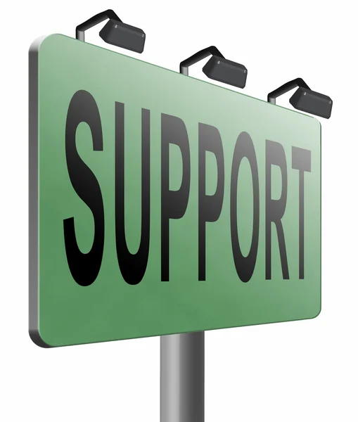 Support desk icon — Stock Photo, Image