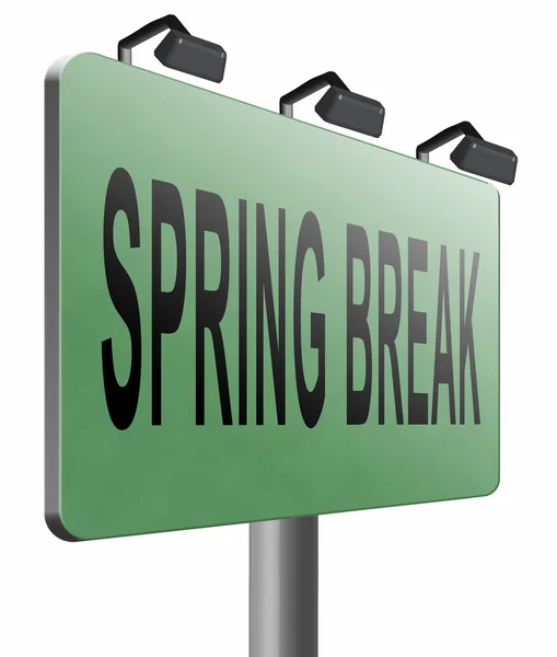 Spring break holliday — Stock fotografie