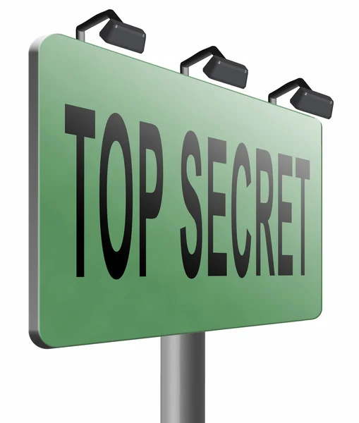 Top secret confidenziale — Foto Stock