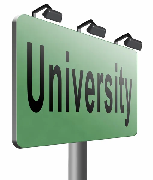 Educación universitaria y estudios de graduación — Foto de Stock