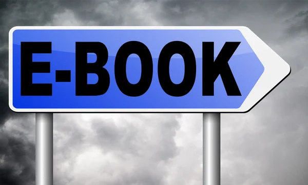 Ebook scaricare e leggere — Foto Stock