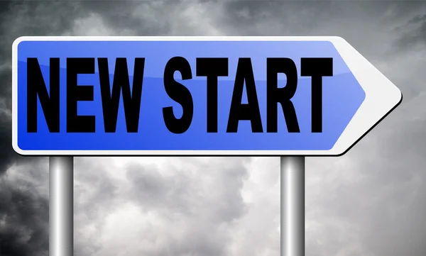 New fresh start — Stock Photo, Image