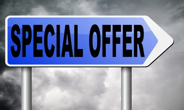 Special offer limiter exclusive — Stock Photo, Image