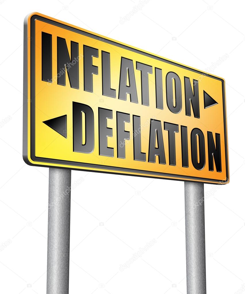inflation deflation bank crisis 