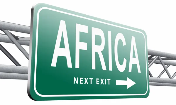 Africa continente turismo vacanza — Foto Stock