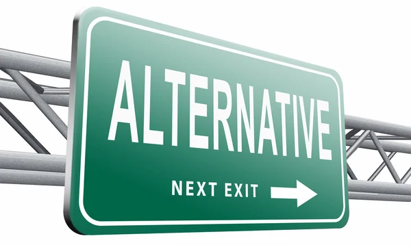 Alternative choice, choose different option — Stock Photo, Image