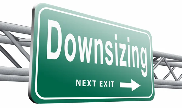 Downsizing bränning arbetstagare — Stockfoto