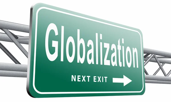 Globalizzazione, mercato globale aperto — Foto Stock