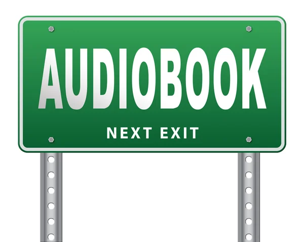 Audiolibro, ascolta online — Foto Stock