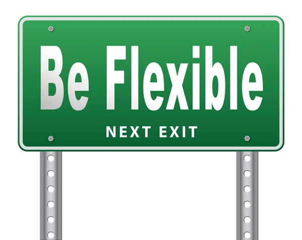 Ser flexible adaptable —  Fotos de Stock
