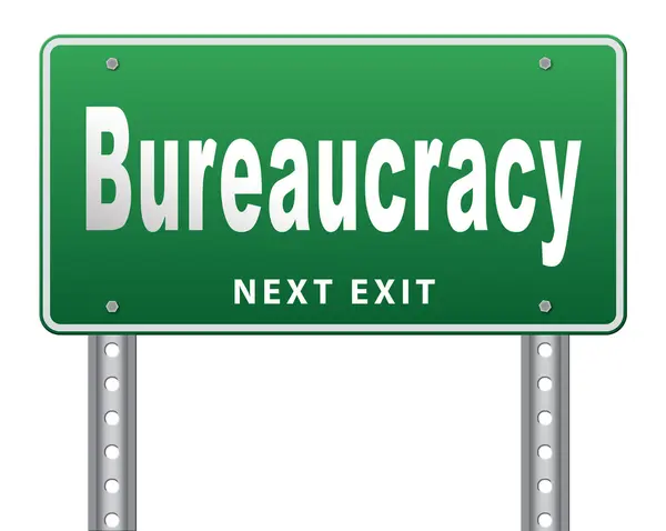 Bureaucracy paper work — Stock Photo, Image