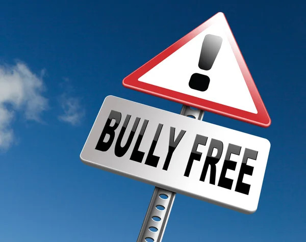 Bully free zone — Stock Photo, Image