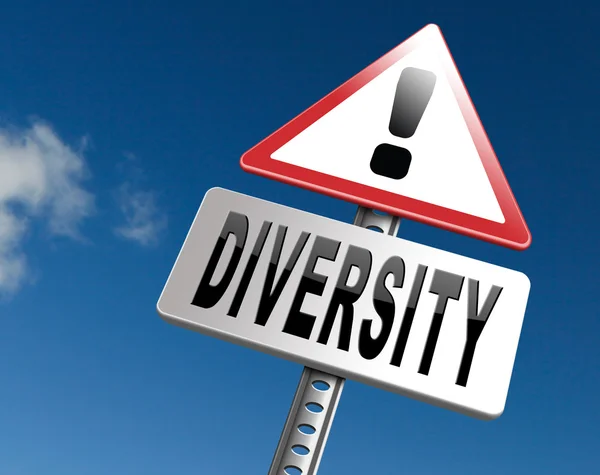 Diversity towards diversification — Stock Photo, Image