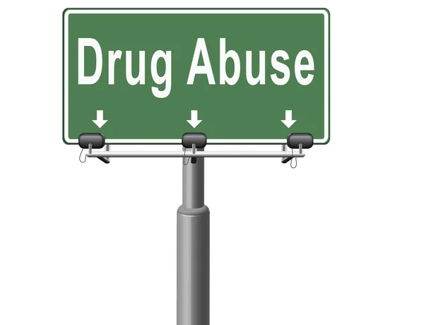 Drug abuse and addiction stop — Stock Photo, Image