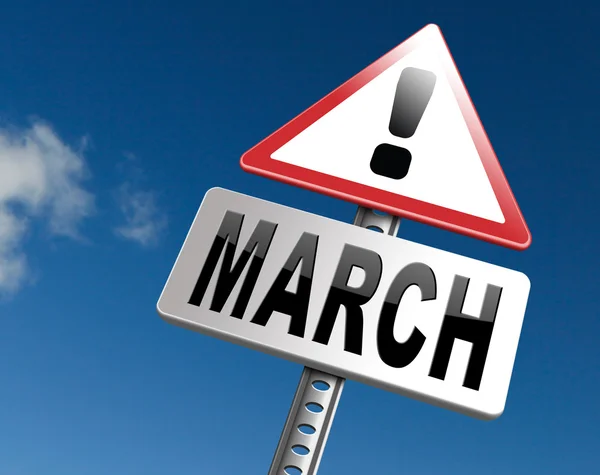 March spring month — Stock Photo, Image