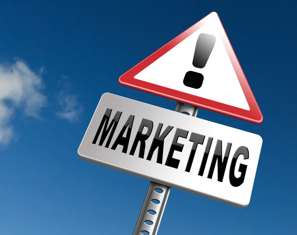 Estrategia de marketing dirigida a empresas — Foto de Stock