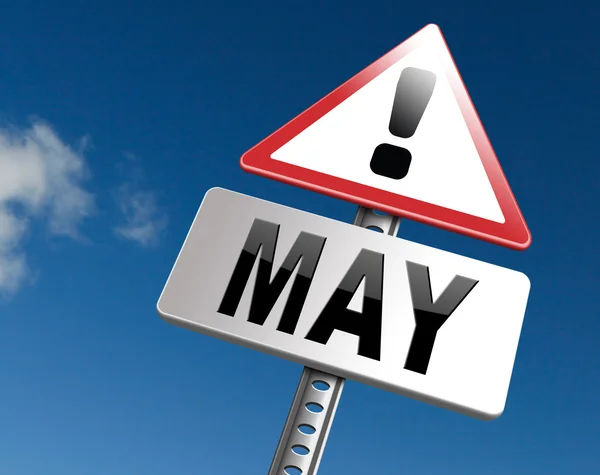 Mayo al próximo mes del año primavera —  Fotos de Stock