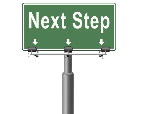 Next step move — Stock Photo, Image