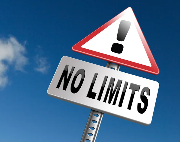 No limits or boundaries unlimited — Stock Photo, Image