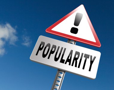 Popülerlik şöhret ve ünlü 