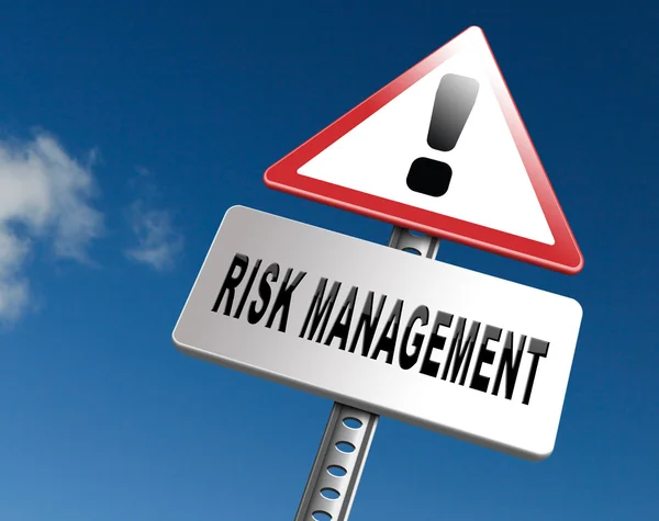 Risk management 3d illustration — Stockfoto