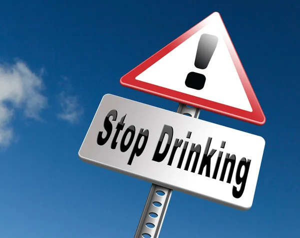 Přestat pít alkohol rehabilitace — Stock fotografie
