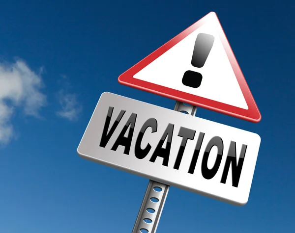 Vakantie of een vakantie genieten van het leven — Stockfoto