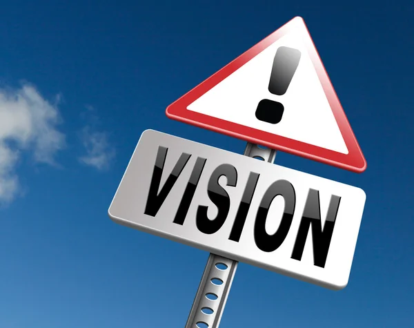 Vision or our policy in business strategy — Stock Photo, Image