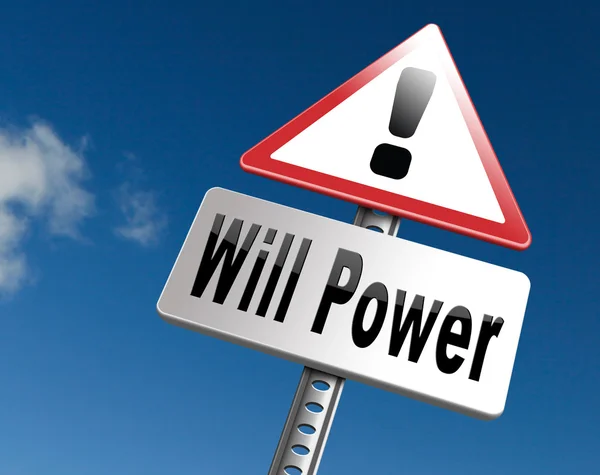 Will power of the mind — Stock Photo, Image