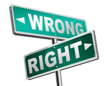 Şu yanlış cevap karar ahlaki açıdan iyi 