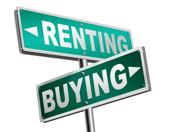 Buying or renting house or property — Stock Photo, Image