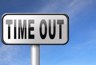 zaman aşımı veya tatil molası