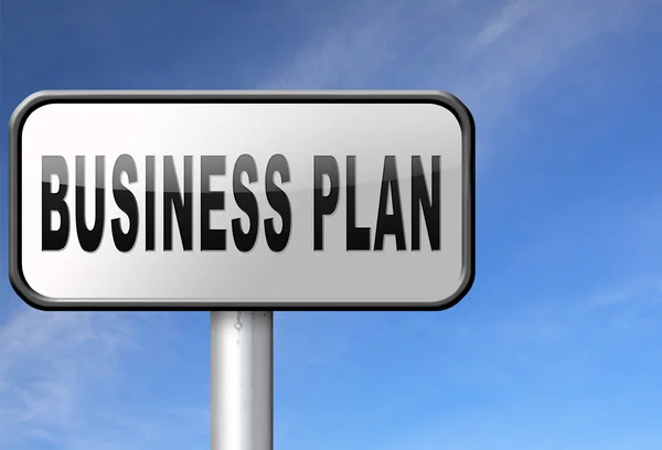 Business plan, strategy or goals. — Stock Photo, Image