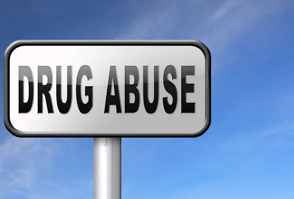 Drugsverslaafde misbruik en verslaving stop — Stockfoto