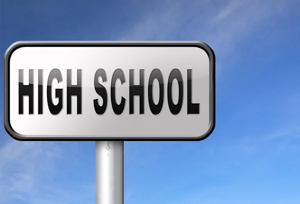 High school education — Stock Photo, Image