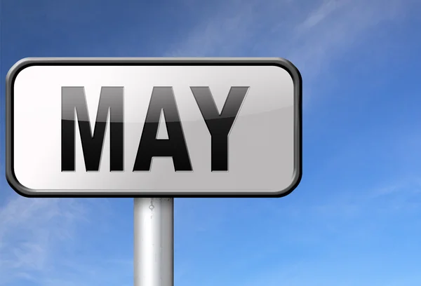 Mayo al próximo mes — Foto de Stock