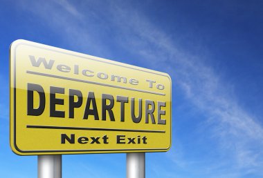 kalkış sarı işareti