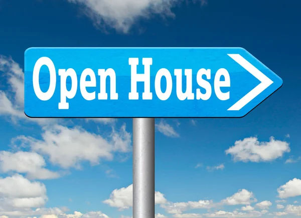 Open house icon — Stock Photo, Image