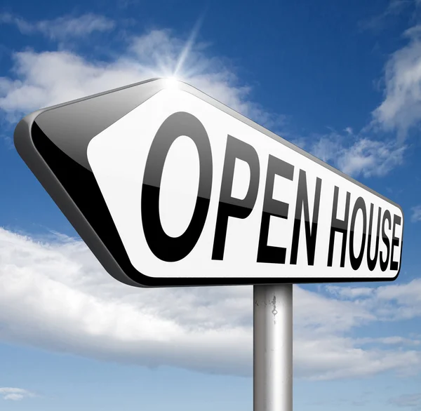 Open house — Stock Photo, Image