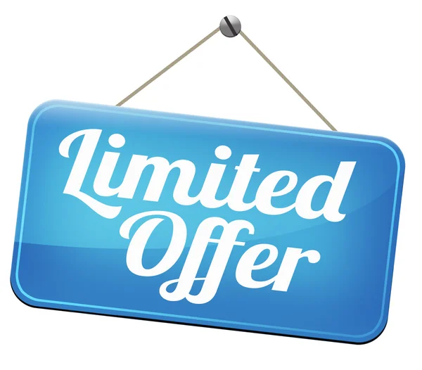 Limited offer edition — Stock Photo, Image